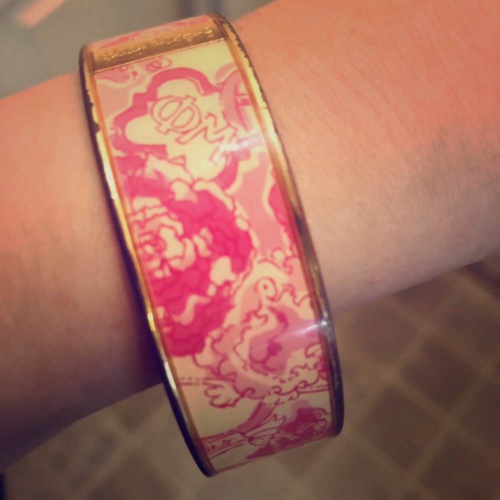 Lilly Pulitzer phi mu bangle